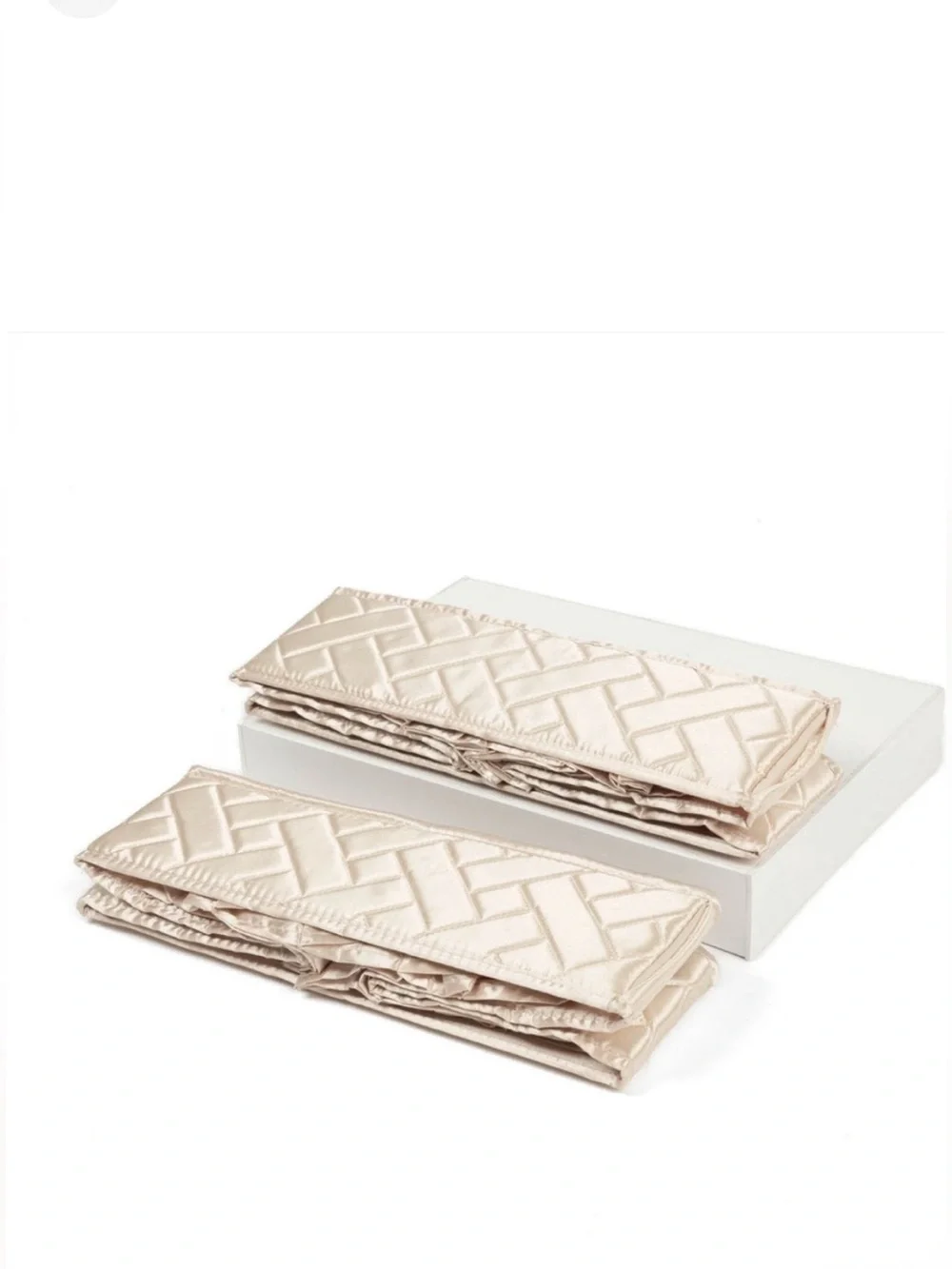 NWT Lug Trolley 2-Piece 24 Pocket Drawer Organizer in Metallic Champagne 🍾 🥂